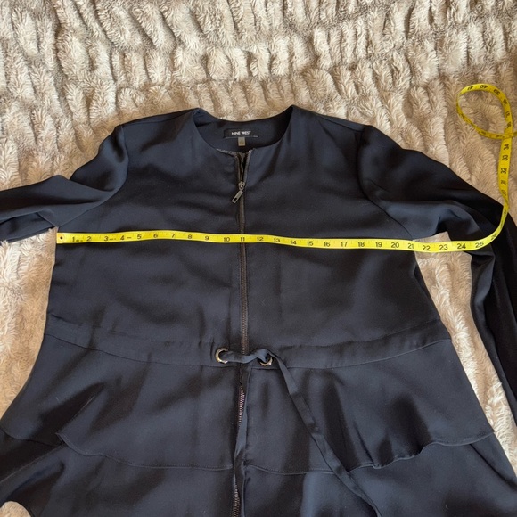 Nine West~Women’s Tiered Zip Front Jacket🌹 - Picture 13 of 14